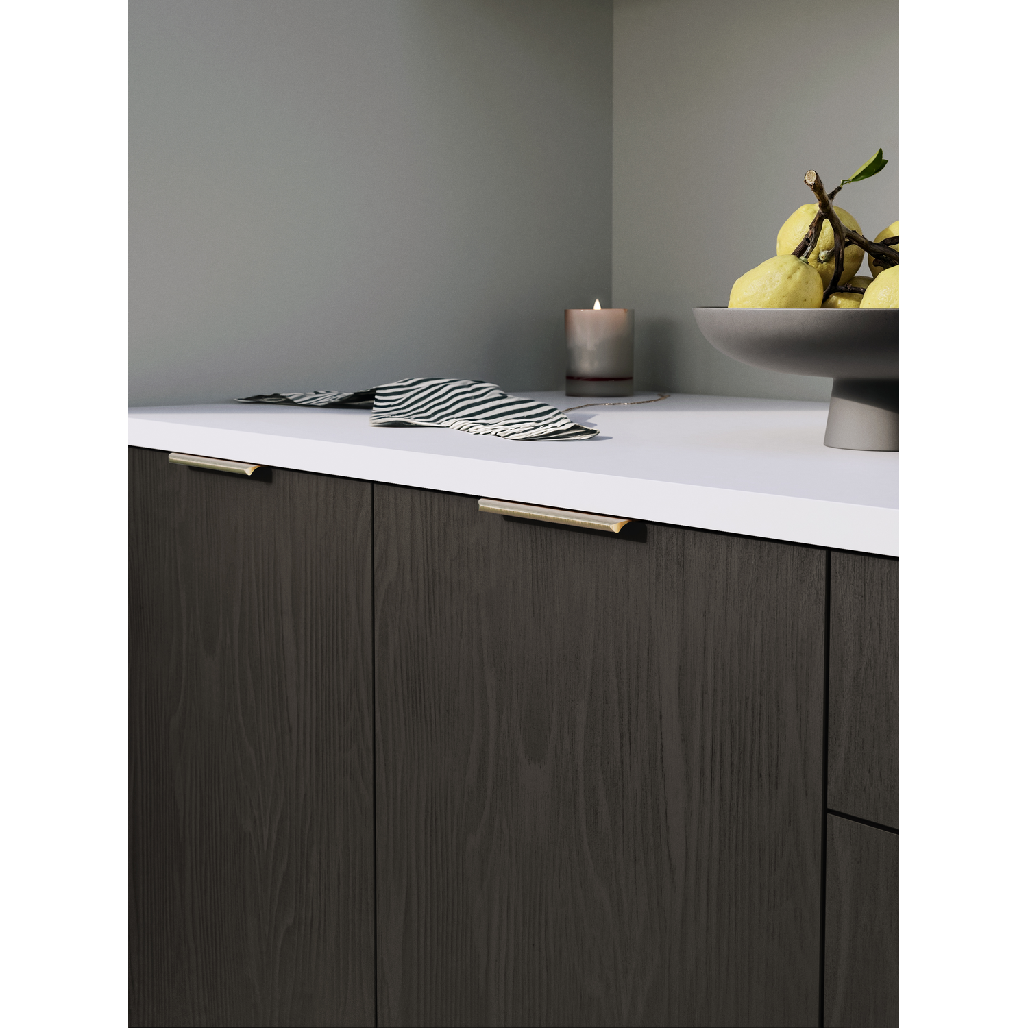 Greep mona ba128 l200 alu geborsteld goud